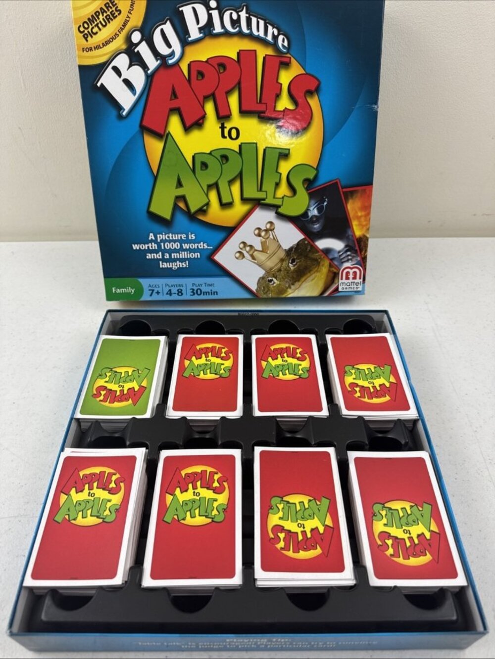 Apples to Apples Big Picture Family Board Game Mattel